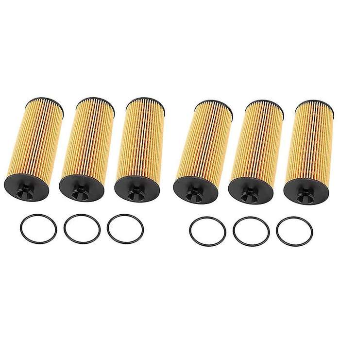 6Pcs Oil Filter 68079744 Fits for Grand Wrangler 2012-2013 Engine Oil Filter