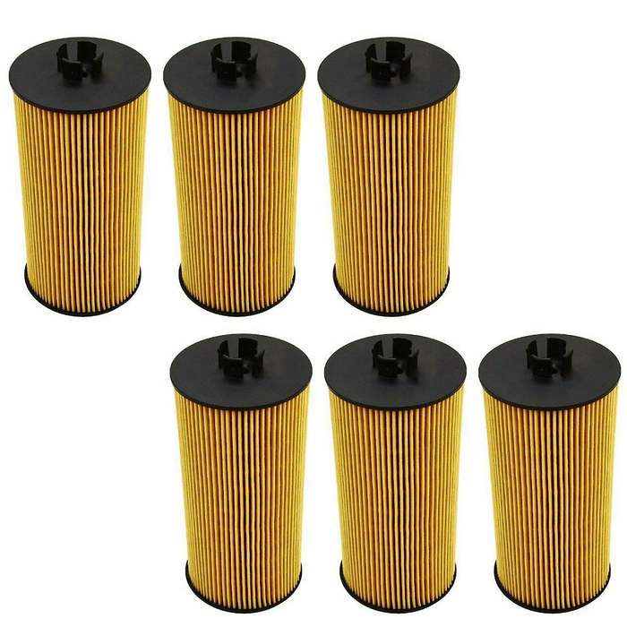 6PCS Oil Filter FL2016 for 6.0L & 6.4L Engine F Series 3C3Z-67-31-AA,