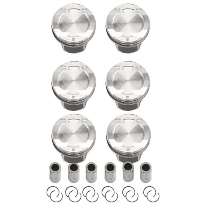 6Pcs Piston & Plug Ring 11258637807 for G32 640I M G12 740LI F36 F36 F33 440I G30 540I F32 440I F32