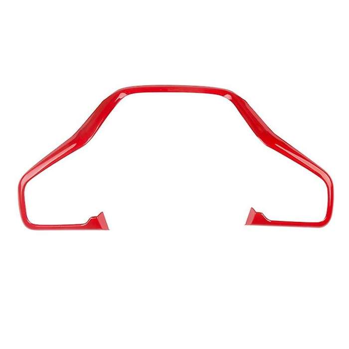 6Pcs Red Inner Steering Wheel Sticker Trim Car Accessories for 10Th 2016-2021