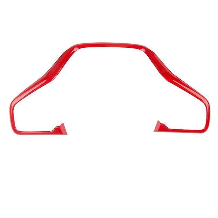 6Pcs Red Inner Steering Wheel Sticker Trim for 10Th 2016-2021 Car Accessories