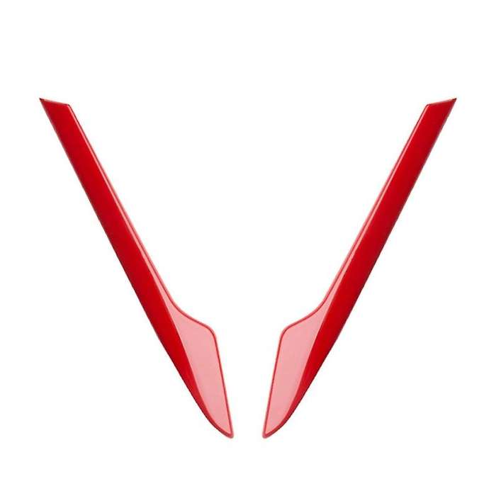 6Pcs Red Inner Steering Wheel Sticker Trim for 10Th 2016-2021 Car Accessories