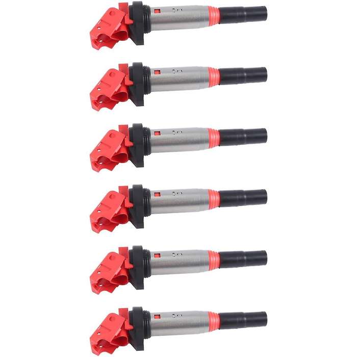 6pcs Uf-592 Ignition Coils for E46 E60 E82 E83 E84 E85 E90 12137594938, 1213172219, 12122158253, 022