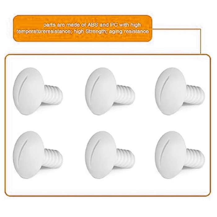 6Pcs Wheel Screw Pool Cleaner Part for 180/280 Pool Cleaner Replacement Parts