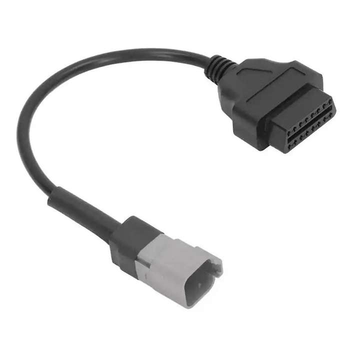 6PIN to 16PIN Diagnostic Cable Adapter for CANAM ATV UTV Motorcycle Bike Adapter Auto OBDII Scanner