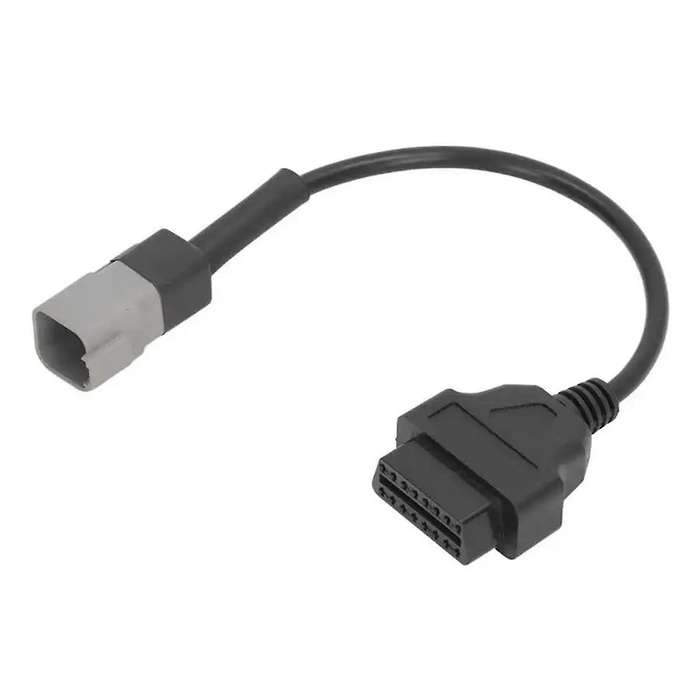 6PIN to 16PIN Diagnostic Cable Adapter for CANAM ATV UTV Motorcycle Bike Adapter Auto OBDII Scanner