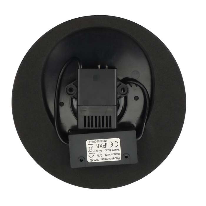 6V/3.5W Floating Solar Fountain Garden Water Fountain Colorful LED Lights Solar Panel Powered Founta