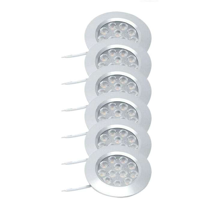 6X Interior LED Spot Lights for T4 T5 Van Caravan Light 12V