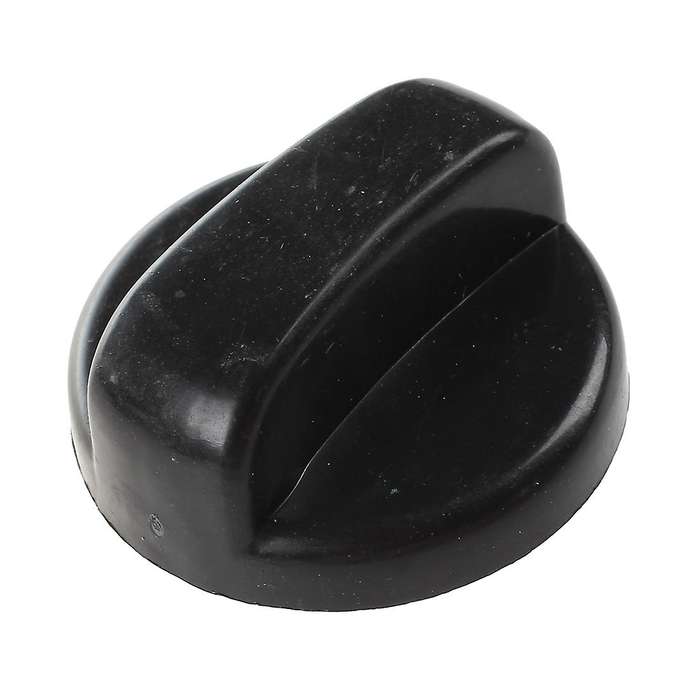 7 Pcs. 8mm Hole Black Gas Stove Cooker Switch Knobs for The Kitchen
