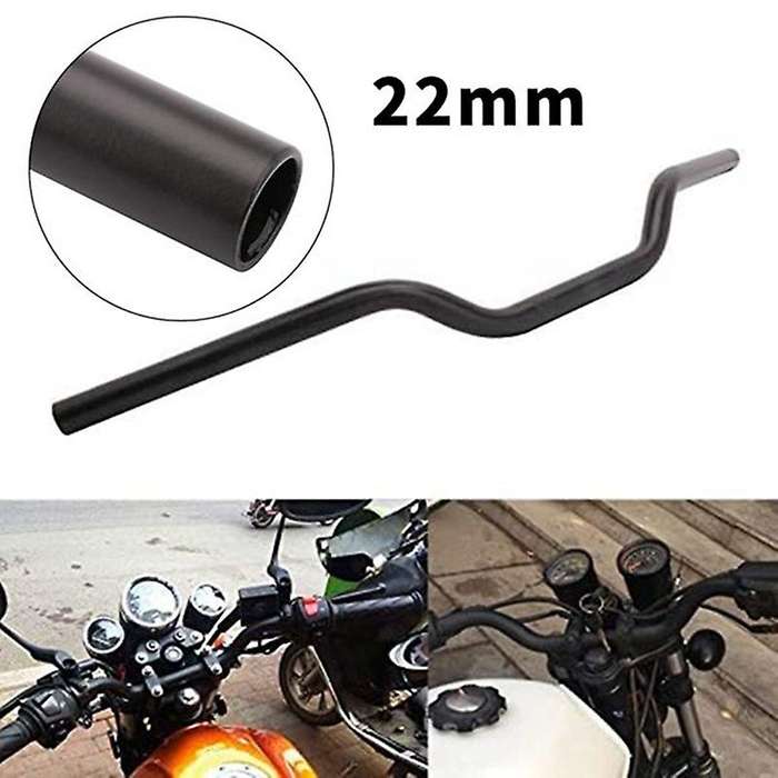7/8 Inch 22mm Motorcycle Handlebars Tracker Handle Bars Universal for Sportster Xl 883 1200 Custom