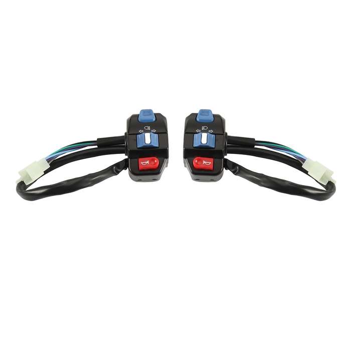 7/8inch Motorcycle Handle Bar Left Right Horn Turn Signal Electric Start Handlebar Controller Switch