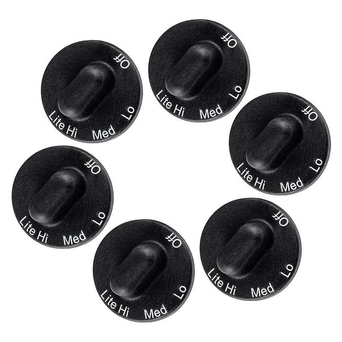 71001641 Cooktop Control Knob Compatible with Jenn Air May-tag Part No. 71001641 Ap4088491 Ps207726