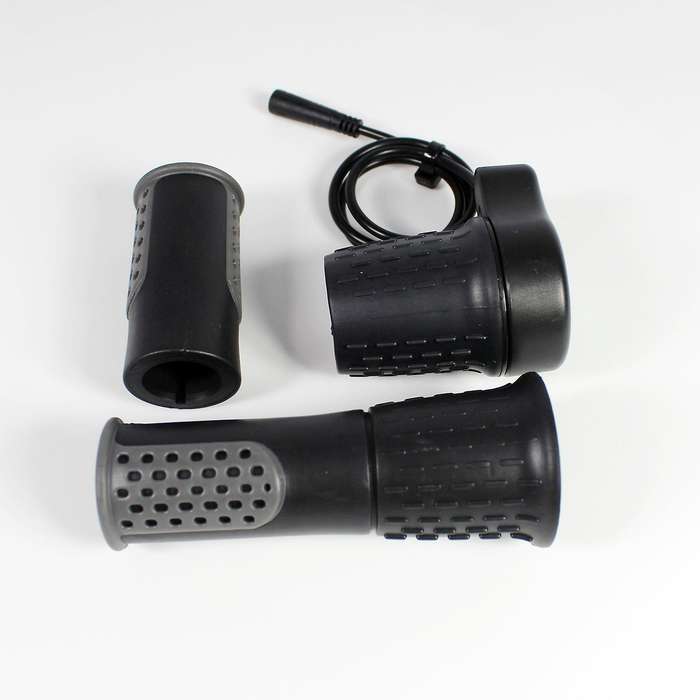 76X Split Type Left Half-Bar Twist Throttle for Mid-Drive Motor Conversion Kits, BBS01B-02B-03B