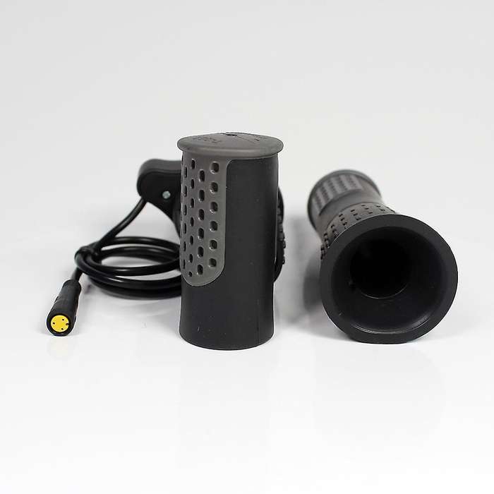 76X Split Type Left Half-Bar Twist Throttle for Mid-Drive Motor Conversion Kits, BBS01B-02B-03B