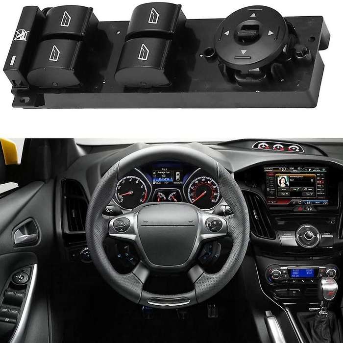 7M5T-14A132-AB Electric Power Window Master Control Switch Button for Focus C-Max 2009-2013