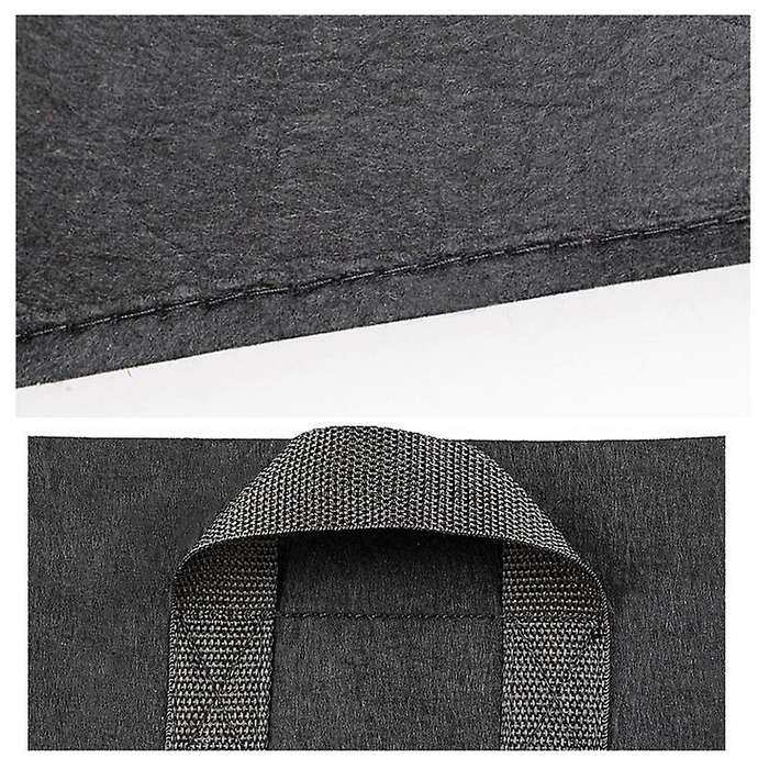 7PCS Thickened Non-Woven Fabric Planting Bag Square Seedling Bag Flower Pot Garden Bed