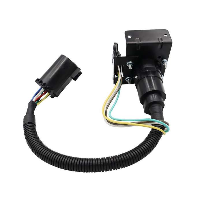 7-pin, 4-pin Trailer Plug Socket Wiring 12v Electrical Connector Adapter for Rv Us Version