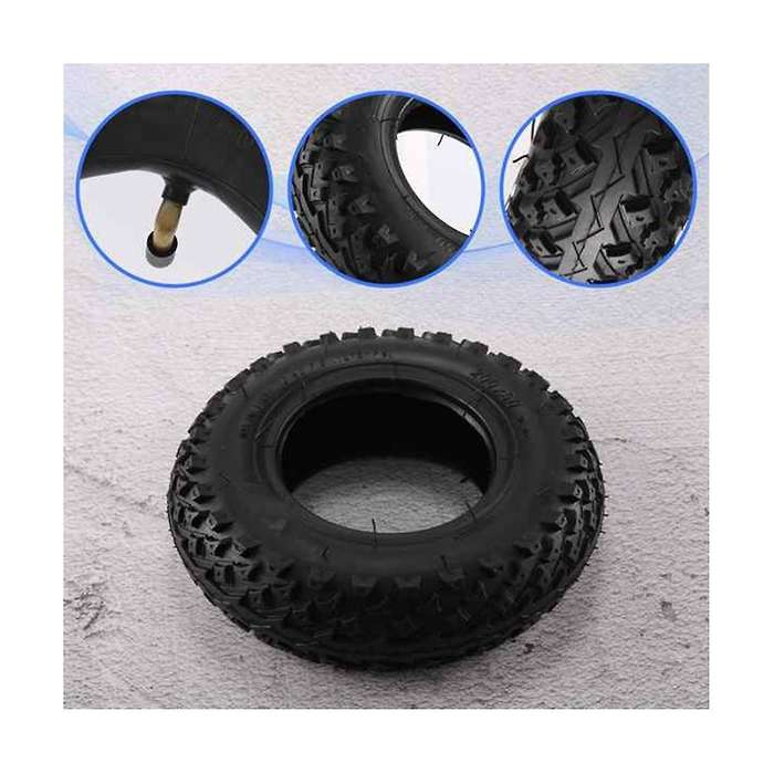 8 Inch Anti-skid Tire 200x50 Off-road Tire Inner Tube for Mini Electric Scooter Wear-resistant Pneu