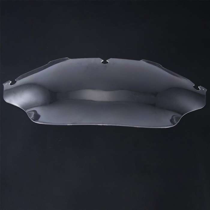 8 Inch Windshield Deflector Wavy Windshield Fairing Motorcycle Supplies for Gliding 94-13 As Shown