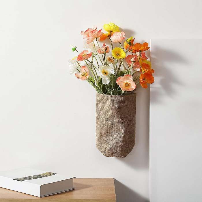 8 Pack Artificial Flowers Silk Poppy Flowers for Home Decor Bouquet Wedding Party Faux Flower, Flow