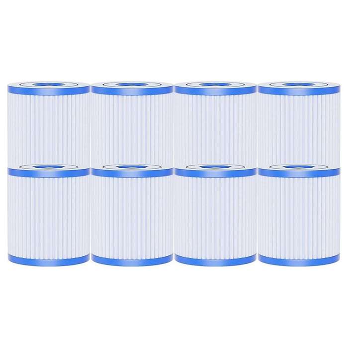 8 Pack Pool Filter H for 29007E Type H Pool Filter , 330 Filter Pump Above Ground Pool Filters