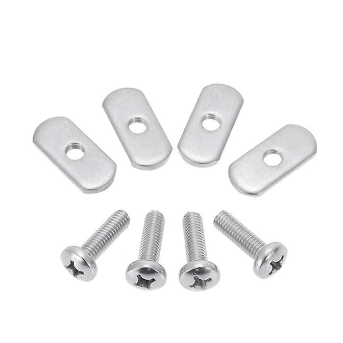 8 Pcs Kayak Rail/Track M6 Screws & Nuts T Slot Bolt Replacement Stainless Steel Gear Mounting Bolt K