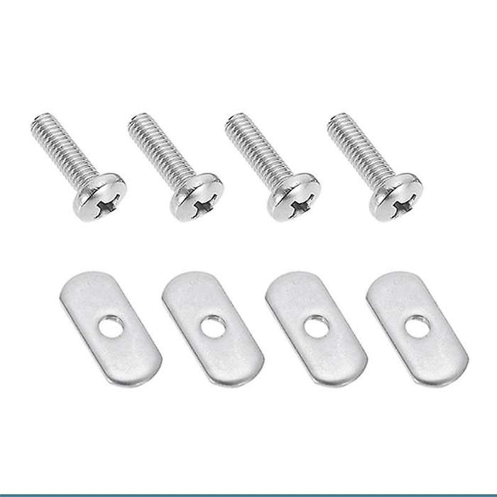 8 Pcs Kayak Rail/Track M6 Screws & Nuts T Slot Bolt Replacement Stainless Steel Gear Mounting Bolt K