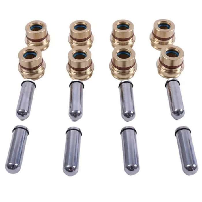 8 Pcs Pilot Valve Pusher 198-1076 1981076 for CAT Excavator 216B3 226B 236B 242B 247B 252B 268B 287