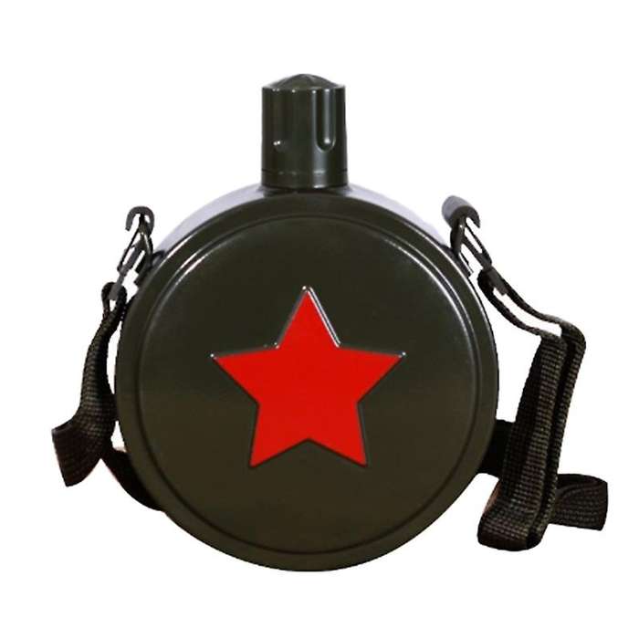 800ML Kettle Stainless Steel Kettle Sports Outdoor Flagon Camping Bicycle Water Bottle