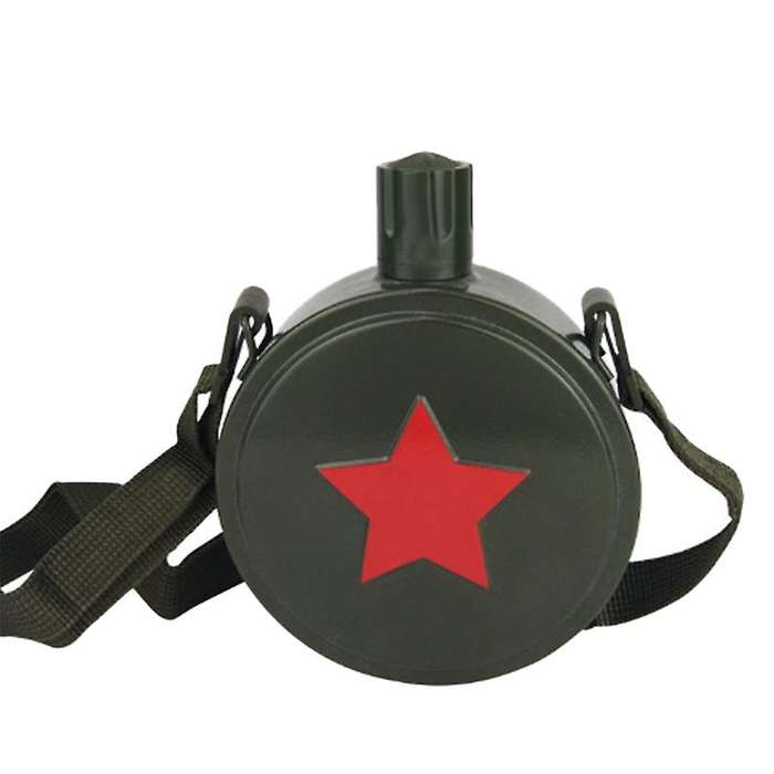 800ML Kettle Stainless Steel Kettle Sports Outdoor Flagon Camping Bicycle Water Bottle