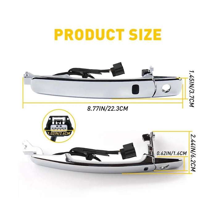 80640-CZ31B 80645-CA000 Door Handle Front Left Driver Side for Rogue 2010-2013 Vehicle Exterior Acce