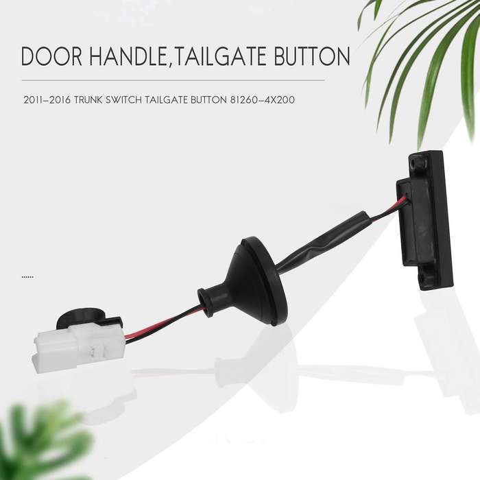 81260-4X200 Door Handle Trunk Lock Release Switch Compatible 2011-2016