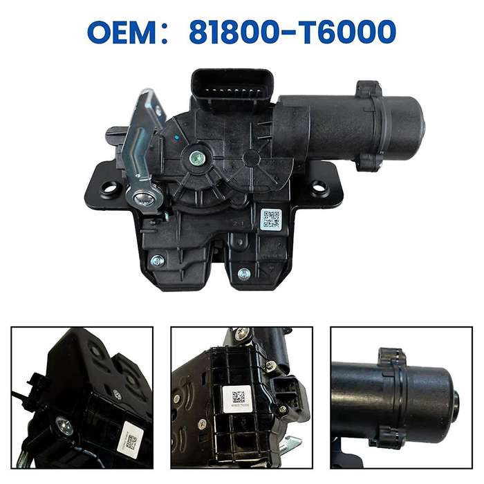 81800-T6000 for GV80 2021-2022 Car Rear Trunk Power Lock Actuator Tail Gate Latch 81800T6000