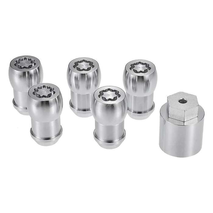 82215711 Wheel Lock Locking Lug Nut Kit with Key for Jl 2018-2024 2020-2024