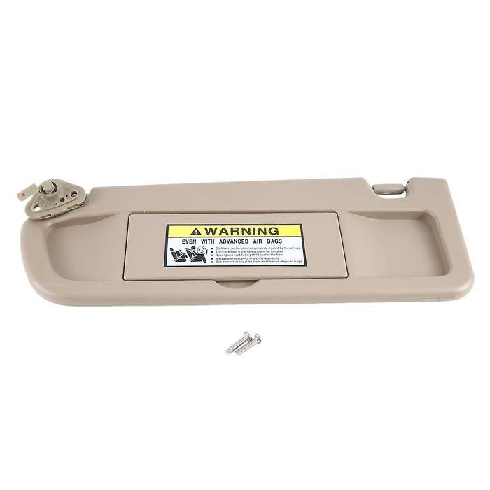 83280snaa01ze 83280--a01ze Car Left Beige Sun Visor Assembly for 1.3l 1.8l 2.0l 2009 2010 2011