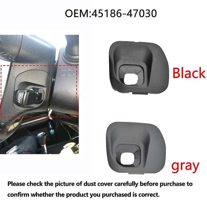 84632-34017 84632-34011 Car Turn Signal Cruise Control Switch for Prius Grey Handle Cover 45186-4703