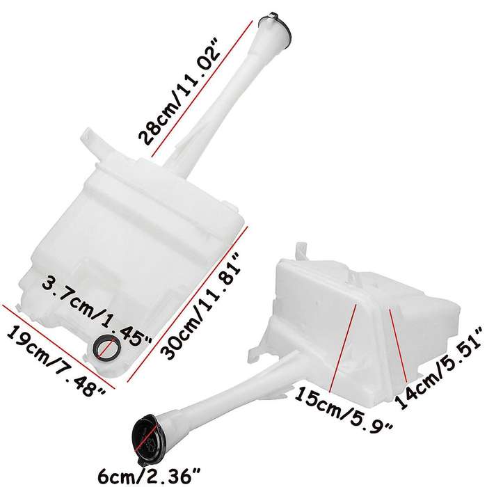 85315-12600 Car Windshield Washer Fluid Reservoir Tank Cap for 2009-2013 US