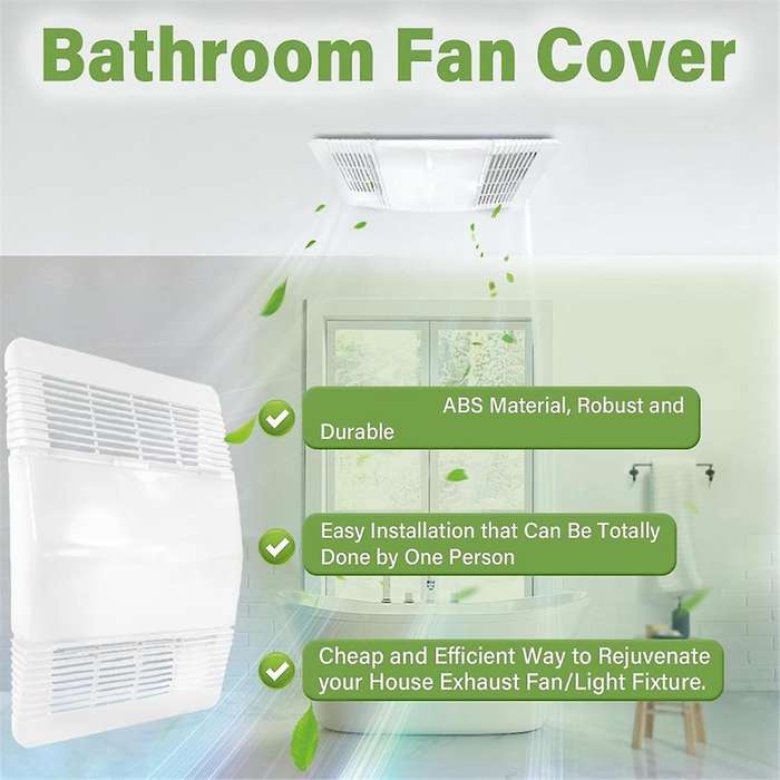 85315000 Replacement Ventilation Fan Grille Lens for 763RL 769RL Bathroom Vent Exhaust Fan Cover
