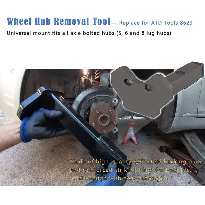 8629 Universal Wheel Hub Removal Tool Replace for Tools, Compatible with All Axle Bolt (5, 6 and 8 L