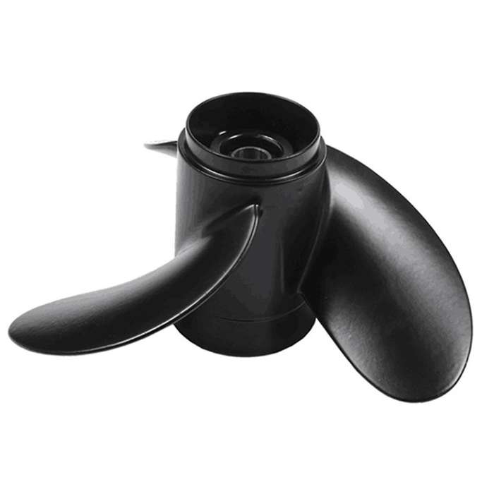 8-9.8hp 3 Blades 3b2w64517-1 8.5x9 Outboard Propeller Boat for Tohatsu Mercury 12 Spline Tooths Bla