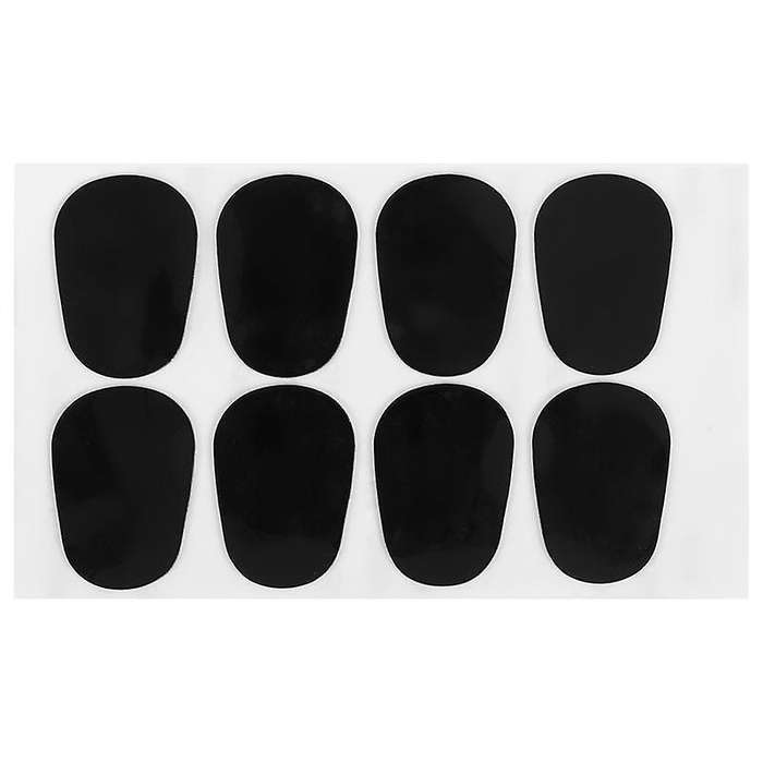 8pcs 0.3mm Mouthpiece Patches Pads Cushions for Alto Sax Tenor Saxophone Black