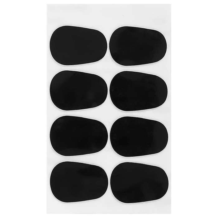 8pcs 0.3mm Mouthpiece Patches Pads Cushions for Alto Sax Tenor Saxophone Black
