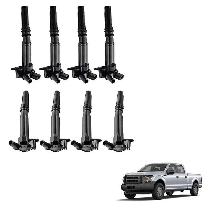 8Pcs Car Engine Ignition Coil Set 610-00184R, AL3E12029AC, UF631 for Truck, F250 Super Duty Truck 6.