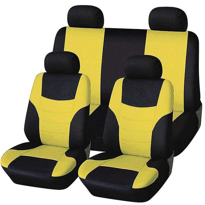 8Pcs Car Seat Covers Set Universal Heavy Duty Cotton Covers Waterproof Protectors Van for All Vehicl