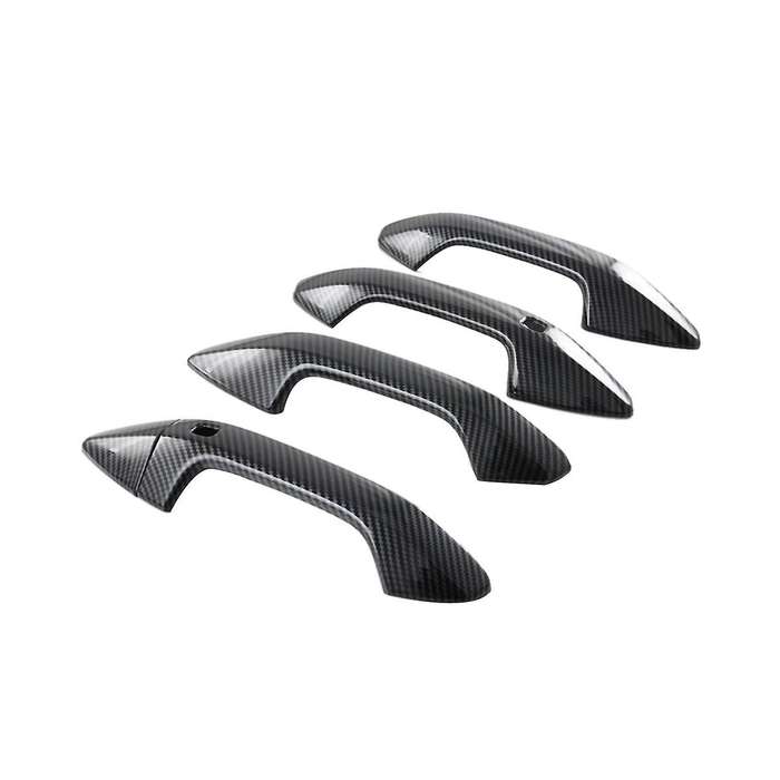 8pcs Car Outside Door Puller Cover Handle Bowl Trim Sticker for Nq5 2021-2023 with Smart Key Hole L