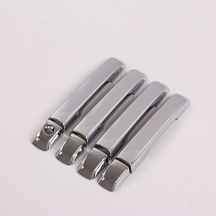 8Pcs/Set Car ABS Chrome Car Door Handles Cover Trims Door Handle Trim for Dmax D-Max 2012-2018