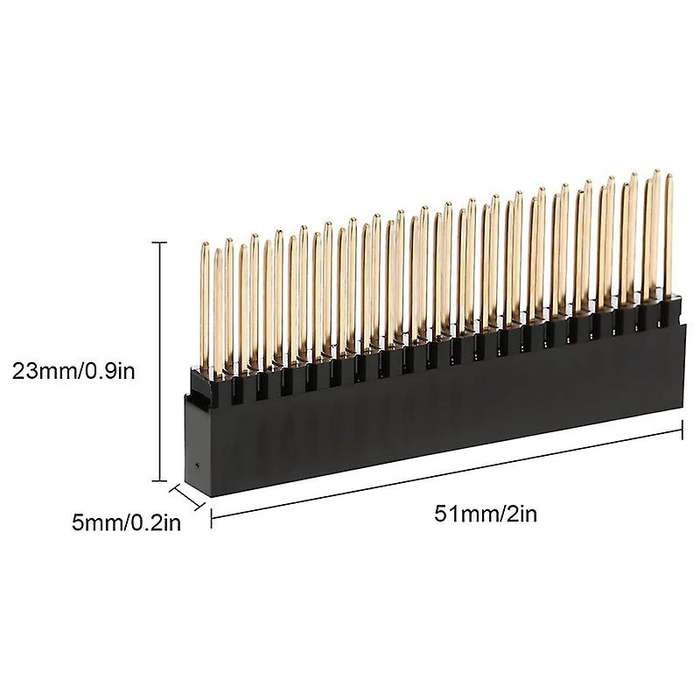 8PCS,2X20(40 Pin) Extra Tall Female 0.1 Inch Pitch Stacking Header for A+/B+/Pi 2/Pi 3 Extra Tall He