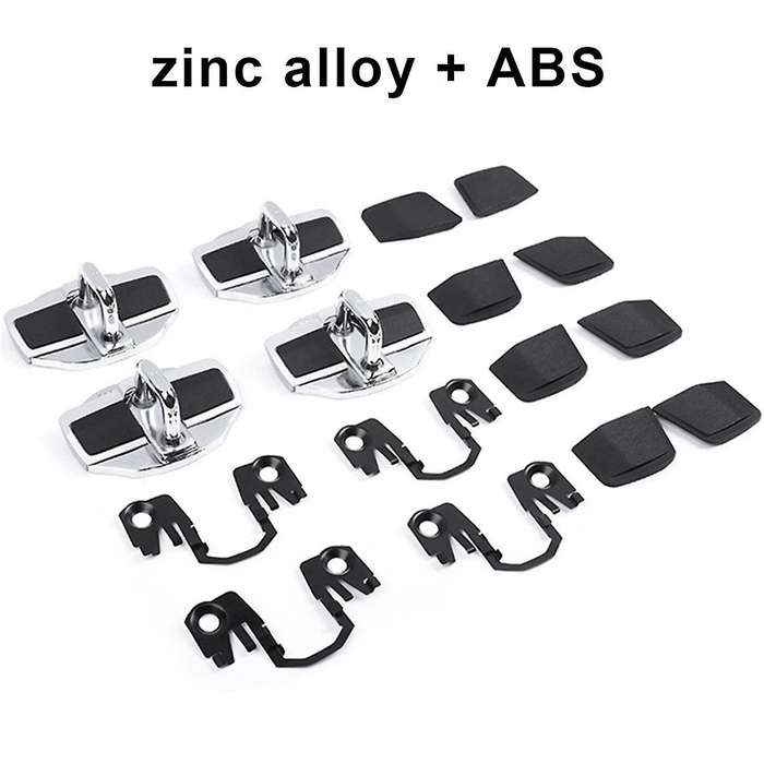 8set Door Stabilizer Latches Stopper Covers for Accord Odyssey Car Door Lock Buckle Protector