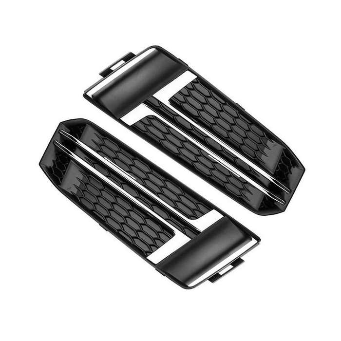 8w0807681f 8w0807682f Fog Light Grille Honeycomb Mesh Side Grille Automobile for A4 B9 2016-2018