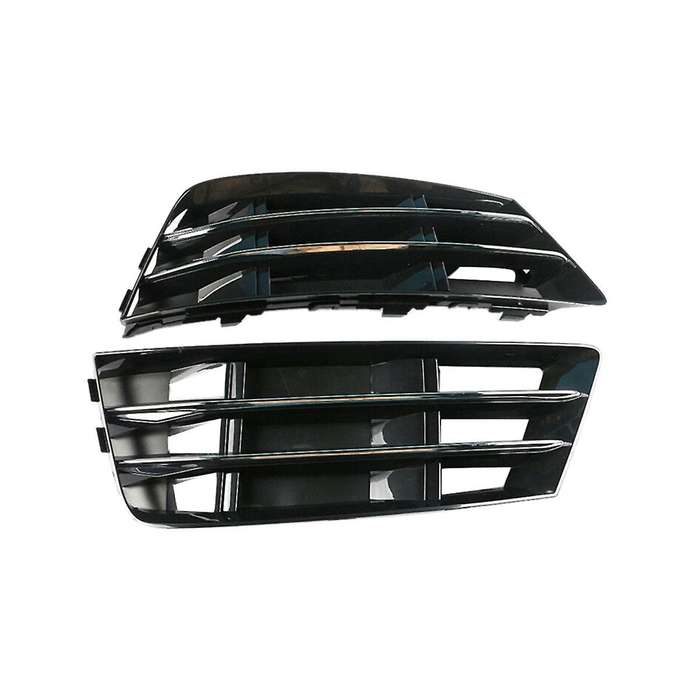 8w0807681r 8w0807682r Front Bar Lower Center Grille Chrome Fog Light Grille Cover Auto for A4 B9 20